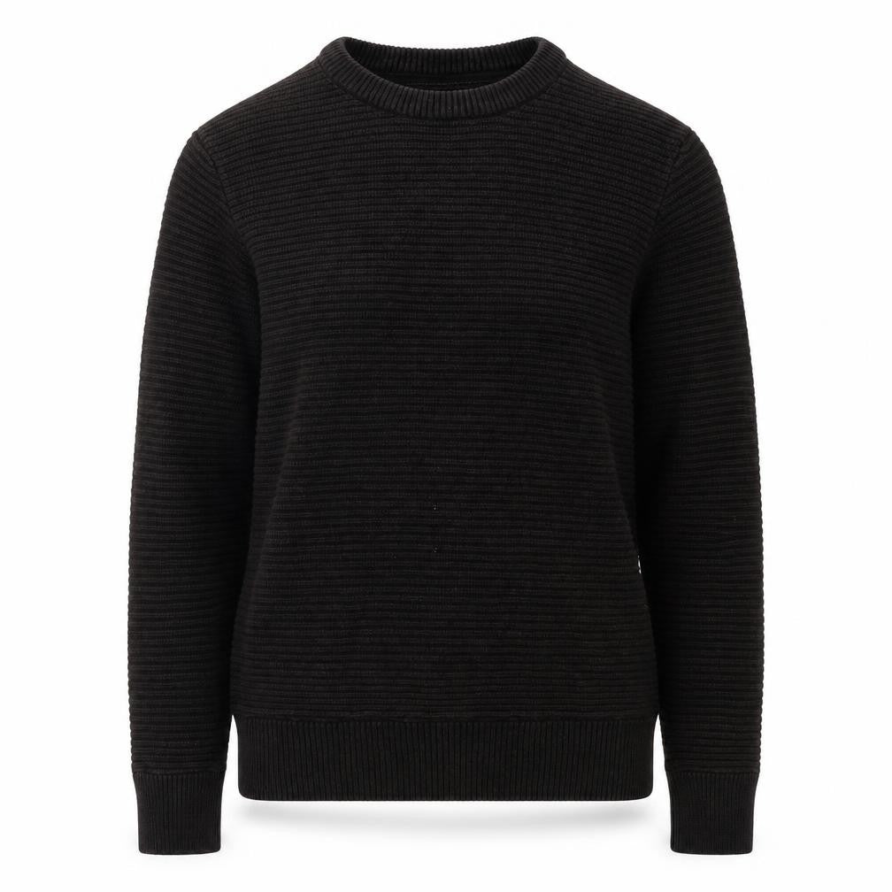 H&M Womens Brown Round Neck Cotton Pullover Jumper Size S
