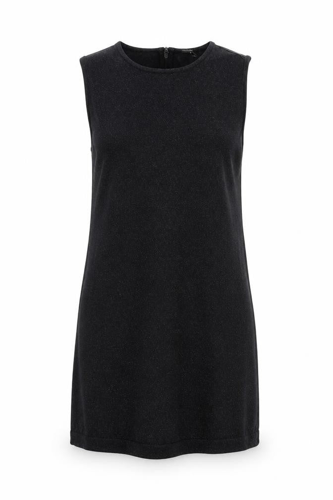 Brave Soul Womens Black Viscose Shift Size M Scoop Neck Pullover