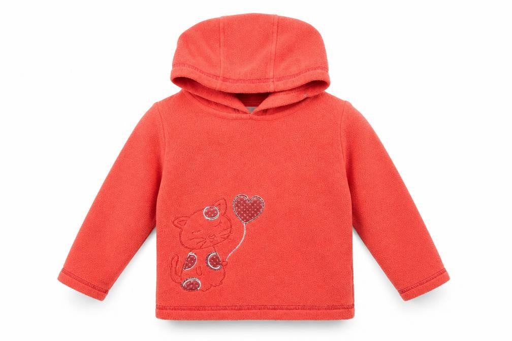 M&Co Baby Orange Jacket Size 18-24 Months Pullover - Cat