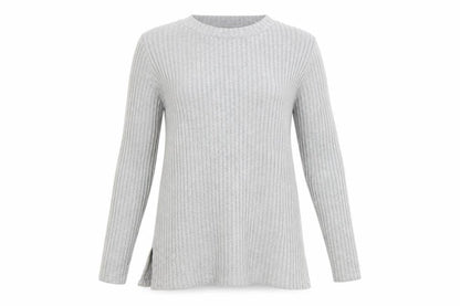 Dorothy Perkins Womens Grey Round Neck Polyester Pullover Jumper Size 6