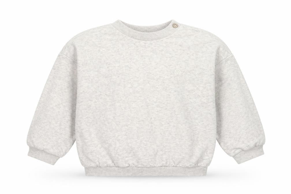 George Baby Grey Cotton Pullover Jumper Size 12-18 Months Pullover - Rainbow
