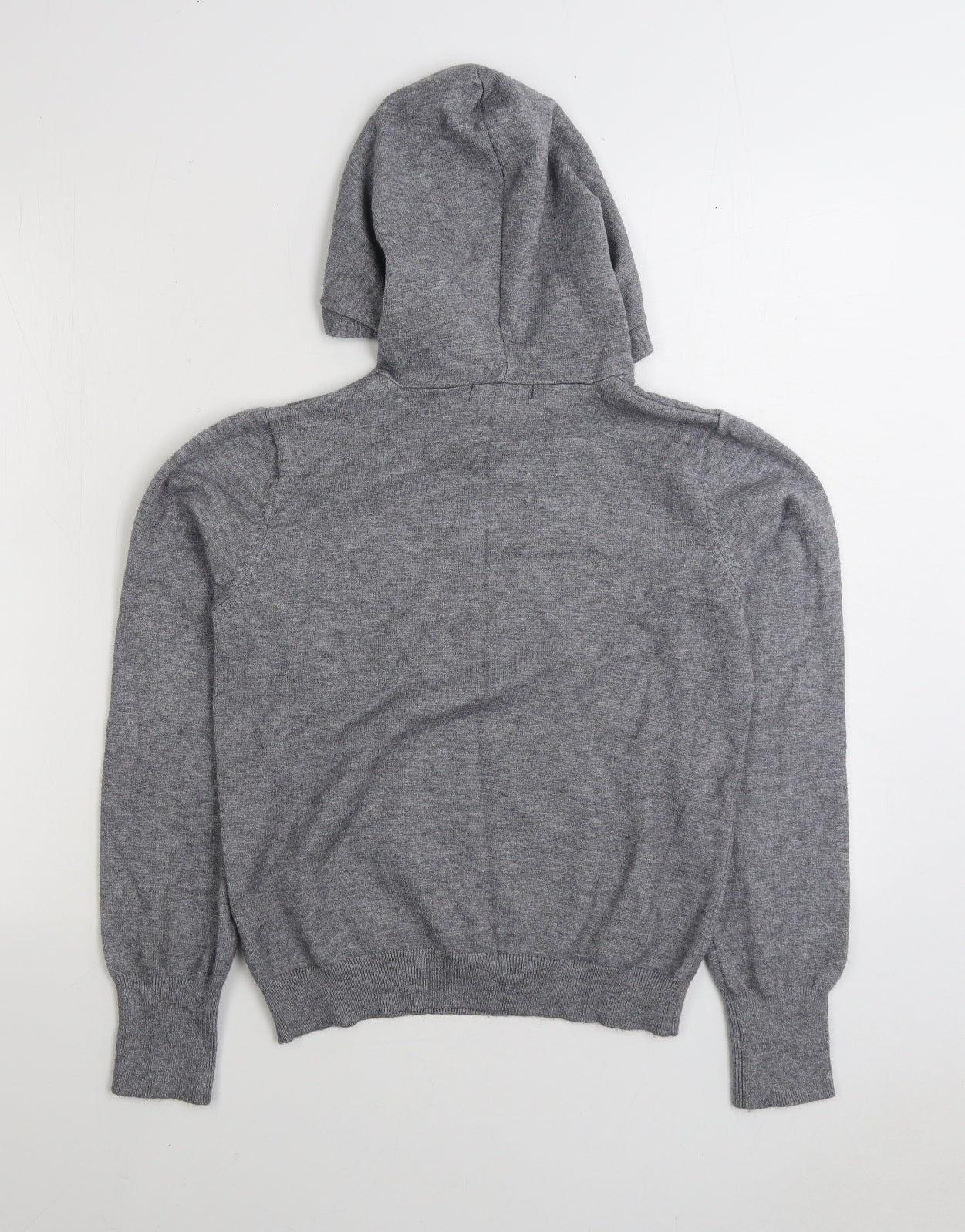 Primark Womens Grey Viscose Pullover Hoodie Size XS Pullover