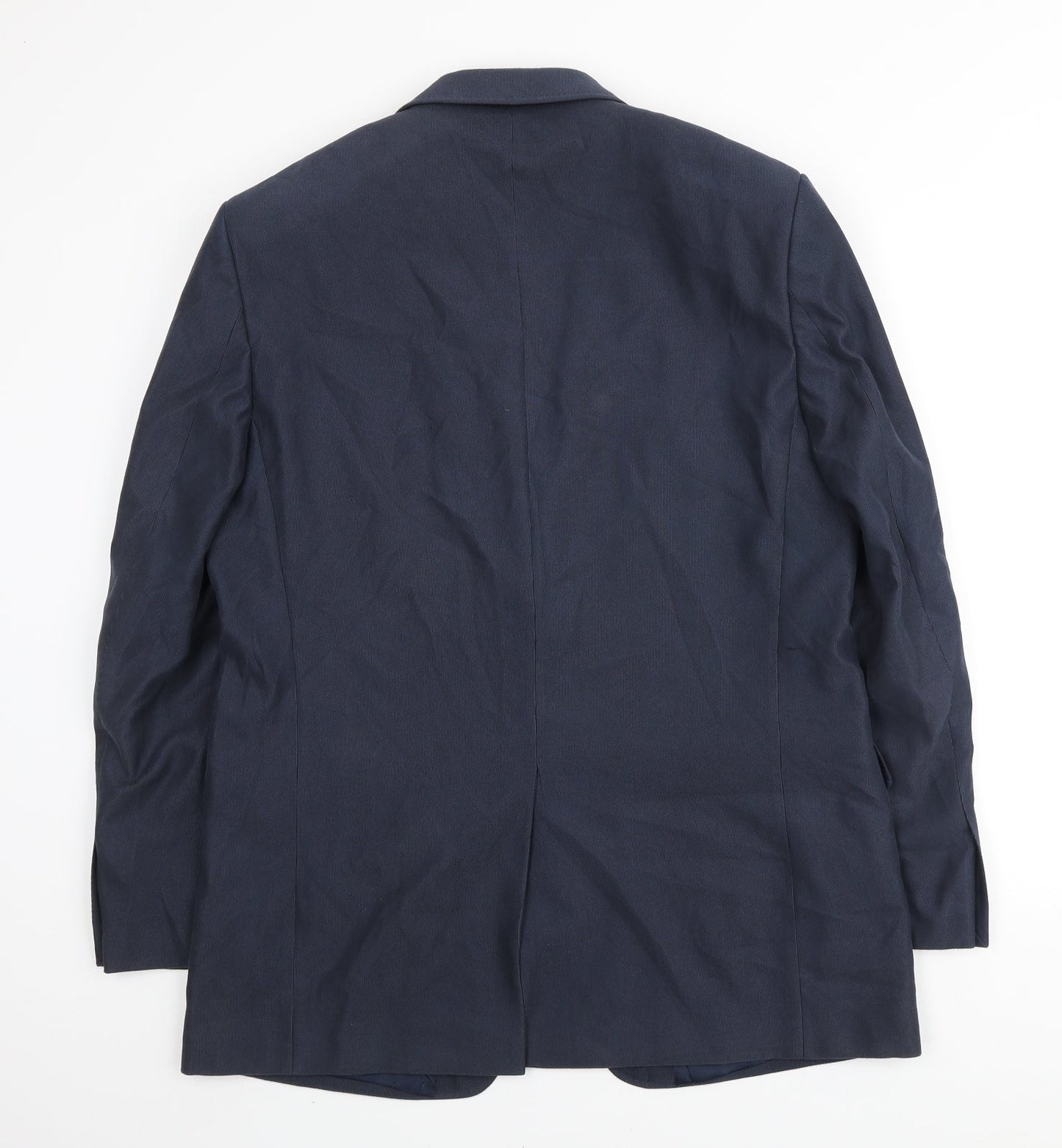 Marks and Spencer Mens Blue Polyester Jacket Suit Jacket Size M