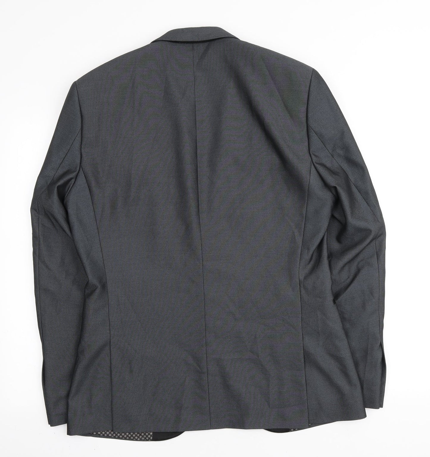 NEXT Mens Grey Polyester Blazer