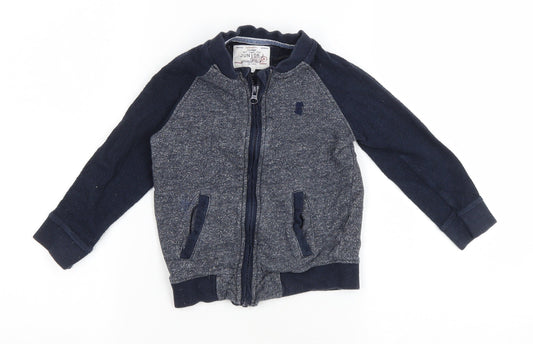 Debenhams Baby Blue Jacket Size 3-6 Months Zip