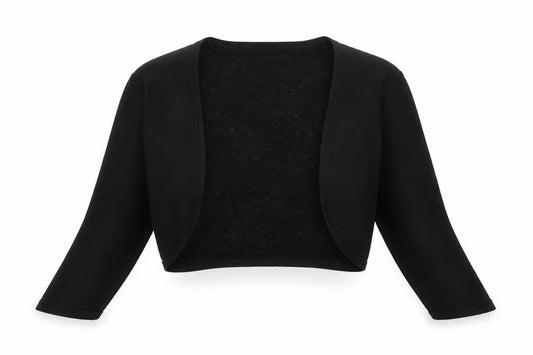 Monsoon Womens Black V-Neck Polyester Shrug Jumper Size 10