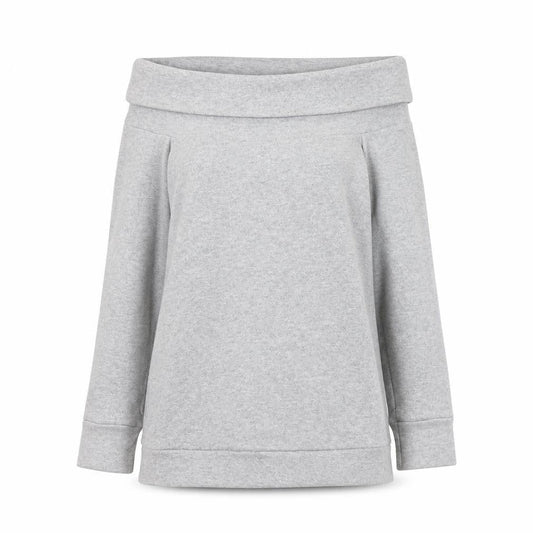 Select Womens Grey Boat Neck Polyester Pullover Jumper Size 10