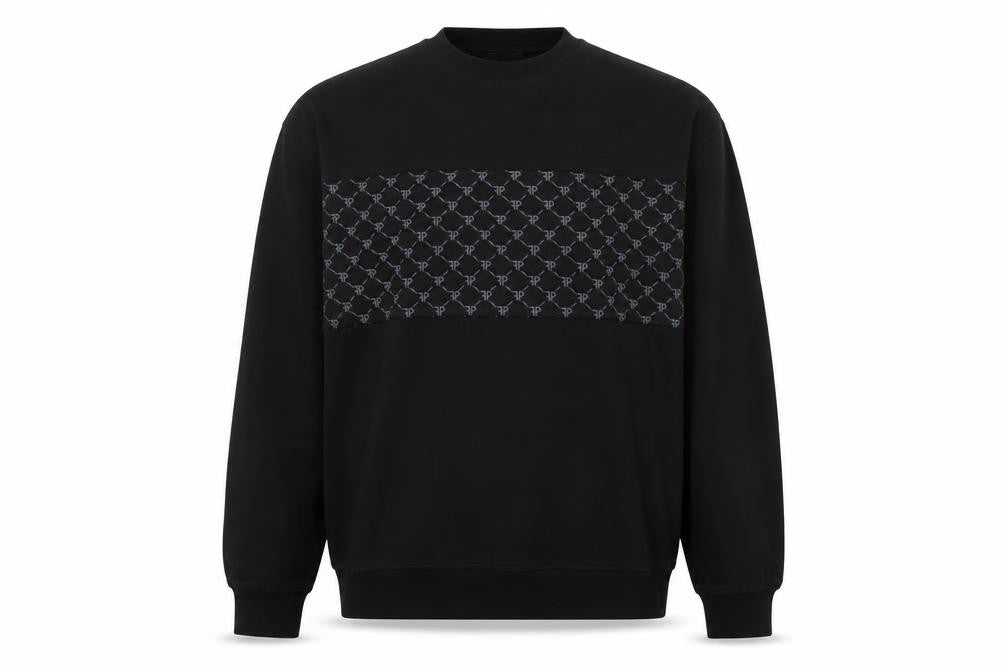 Primark Mens Black Polyester Pullover Sweatshirt Size S - FP
