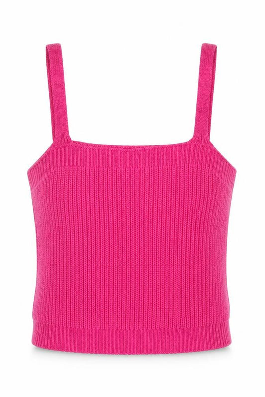 Apricot Womens Pink Acrylic Camisole Tank Size 10 Square Neck