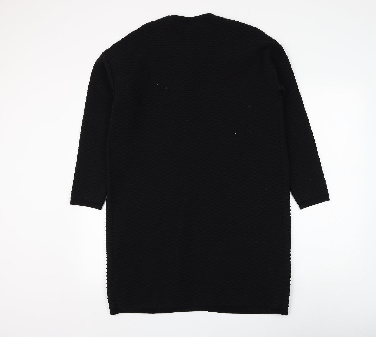 Marks and Spencer Womens Black Jacket Size 10 Hook & Eye