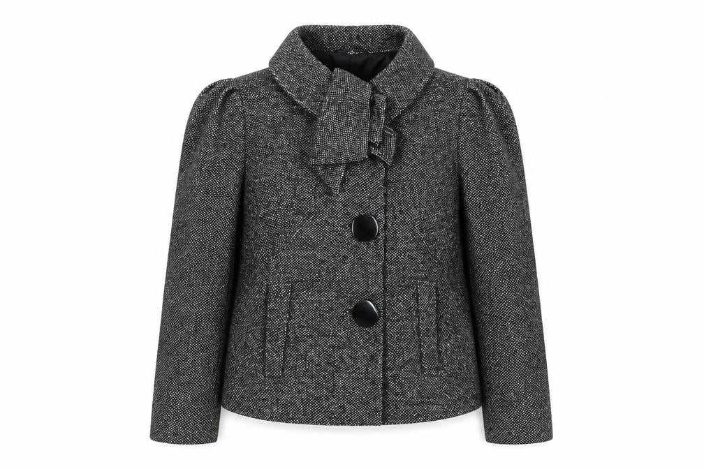 Phase Eight Womens Black Jacket Blazer Size 8 Button