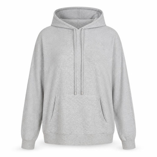 Marks and Spencer Womens Grey Viscose Pullover Hoodie Size M Pullover