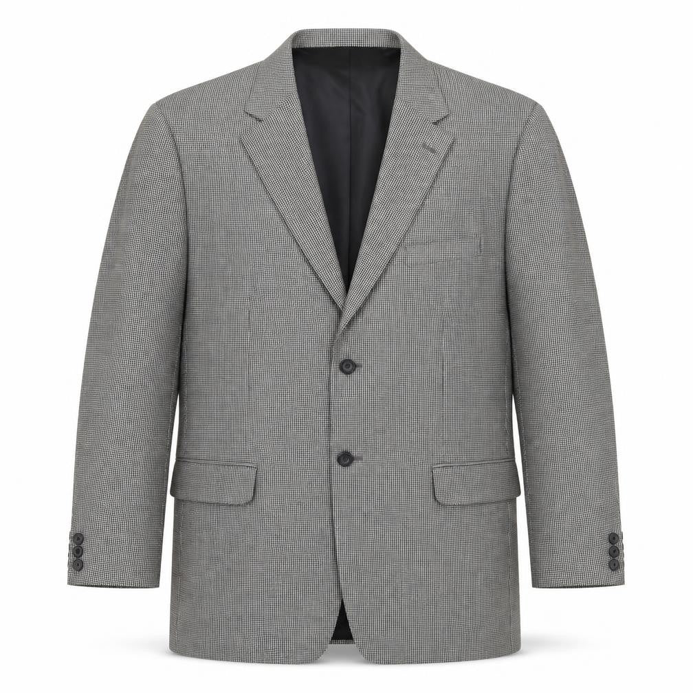 Stafford Mens Multicoloured Houndstooth Polyester Jacket Blazer Size 42