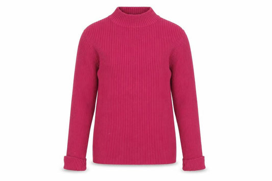 Preworn Womens Purple Roll Neck Acrylic Pullover Jumper Size 10