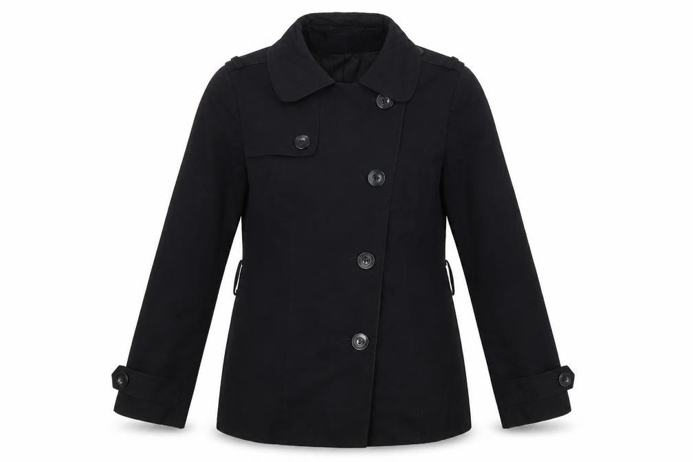 Debenhams Womens Black Jacket Size 12 Button