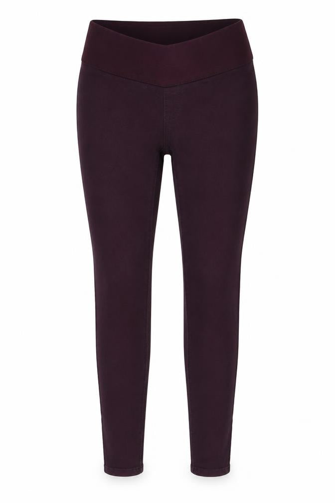 Topshop Womens Purple Cotton Jegging Jeans Size 12 L28 in Regular