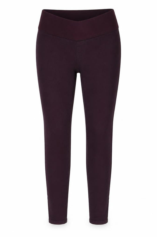 Topshop Womens Purple Cotton Jegging Jeans Size 12 L28 in Regular