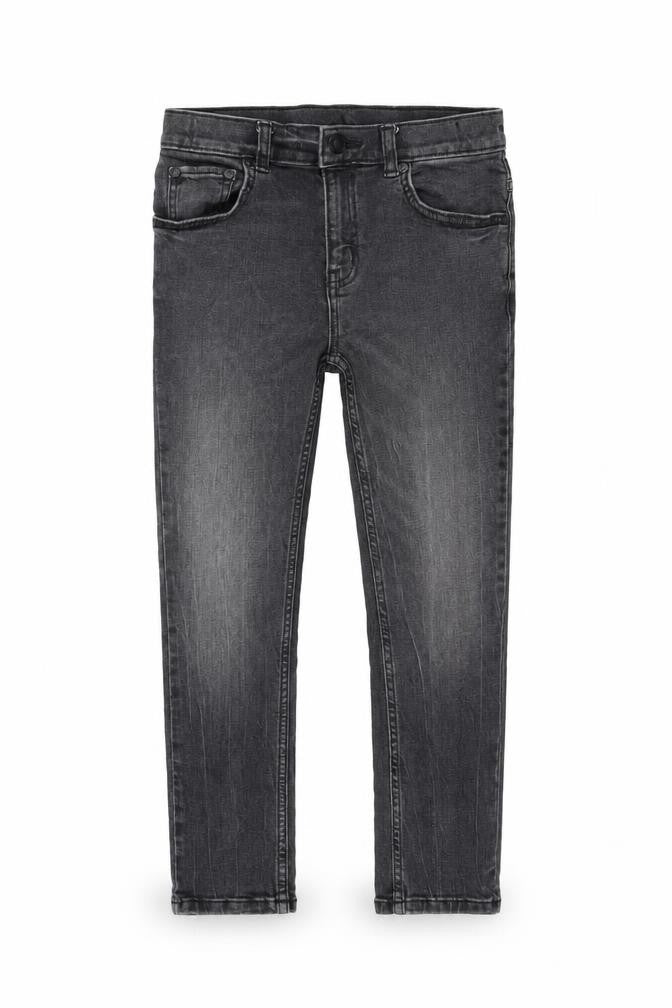 TU Boys Grey Cotton Skinny Jeans Size 9 Months Regular Zip