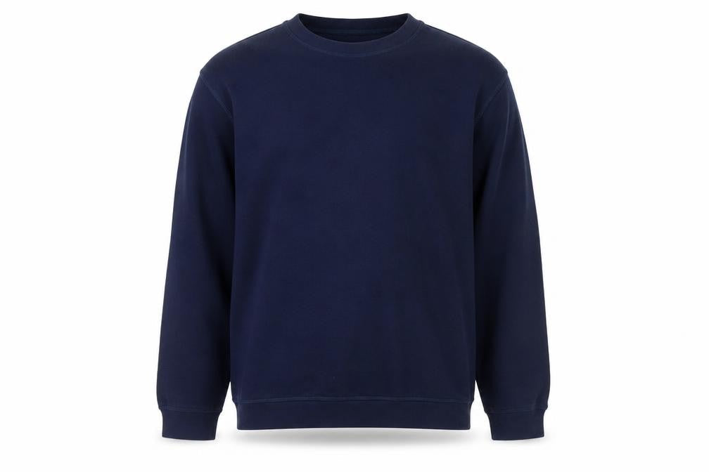 Back To Scool Boys Blue Cotton Pullover Sweatshirt Size 12-13 Years Pullover
