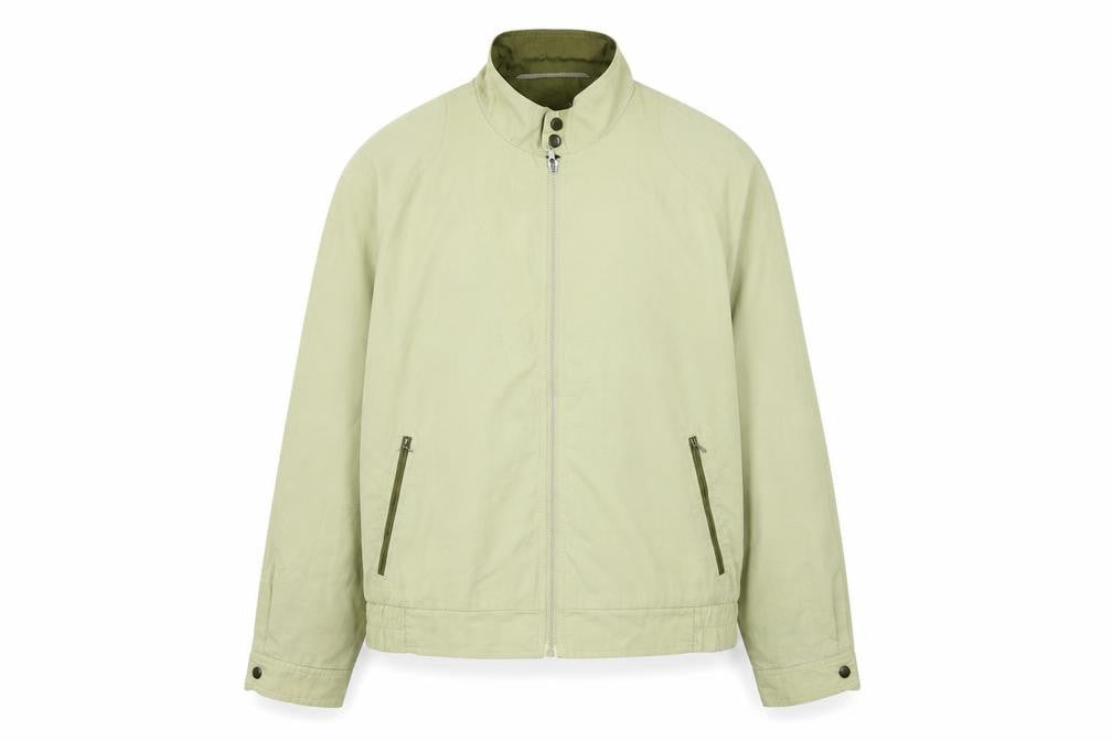 Hettlage Mens Green Jacket Coat Size L Zip