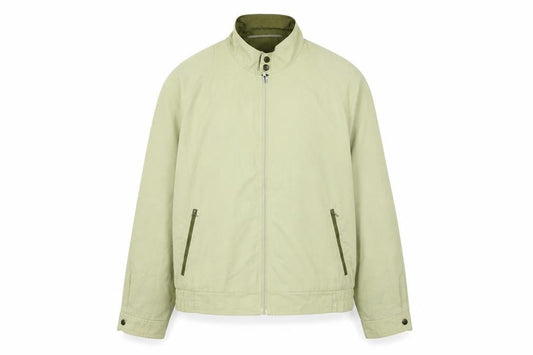 Hettlage Mens Green Jacket Coat Size L Zip