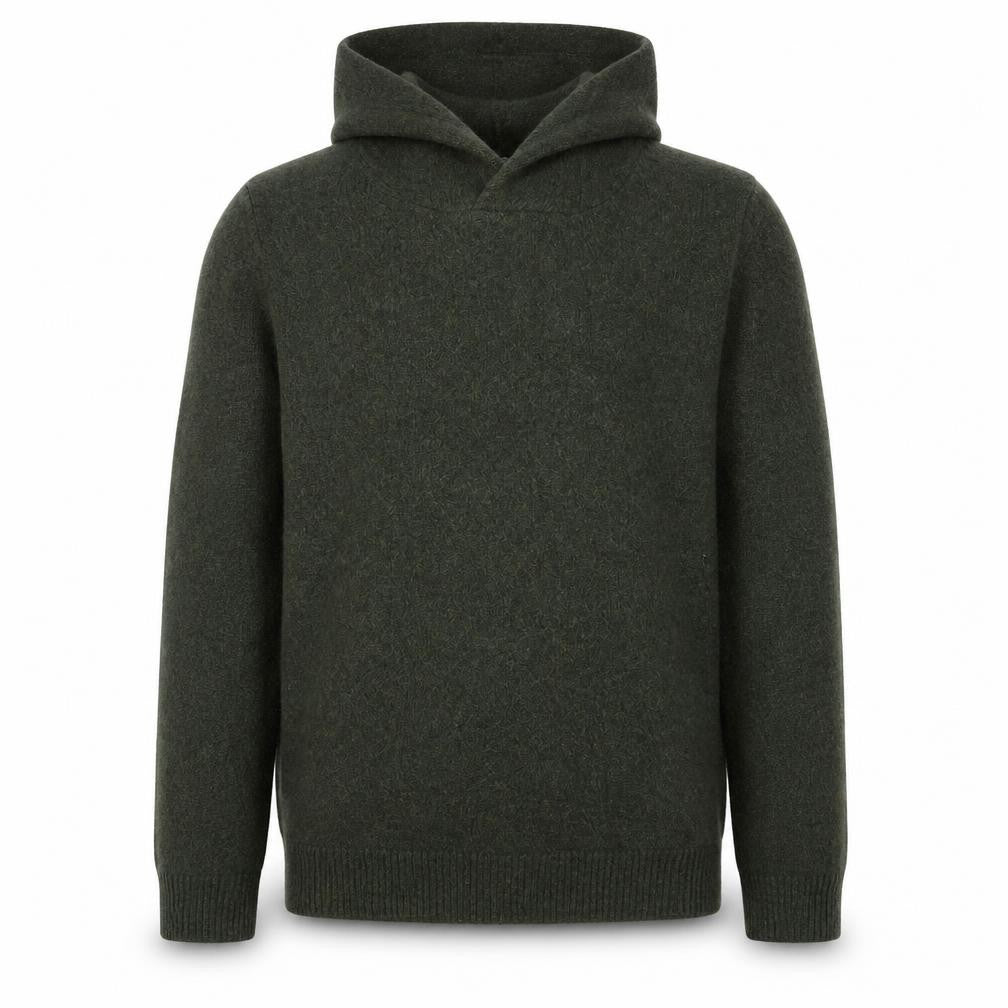 Marks & Spencer Mens Green Polyamide Pullover Hoodie Size XS