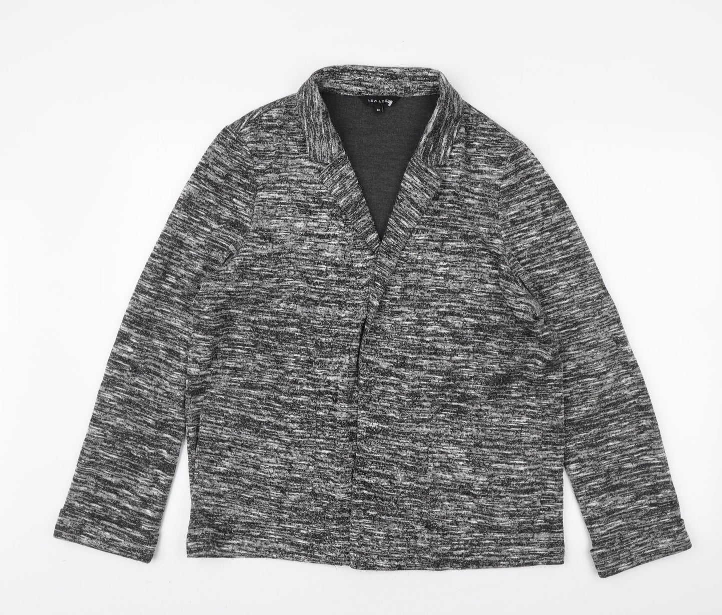 New Look Womens Grey Jacket Size 16