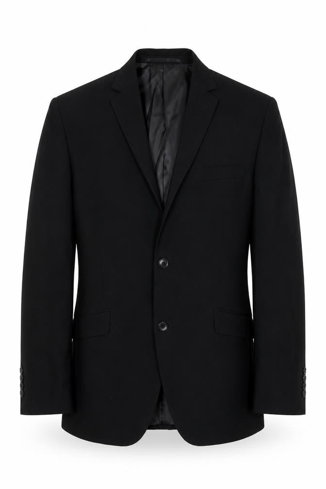 Lambretta Mens Black Polyester Jacket Blazer Size 36