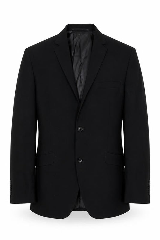 Lambretta Mens Black Polyester Jacket Blazer Size 36
