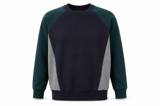 Zara Mens Blue Cotton Pullover Sweatshirt Size S