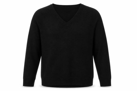 Gap Mens Black V-Neck Nylon Pullover Jumper Size S