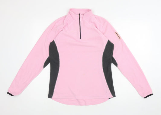 White Rock Womens Pink Jacket Size 14 Zip