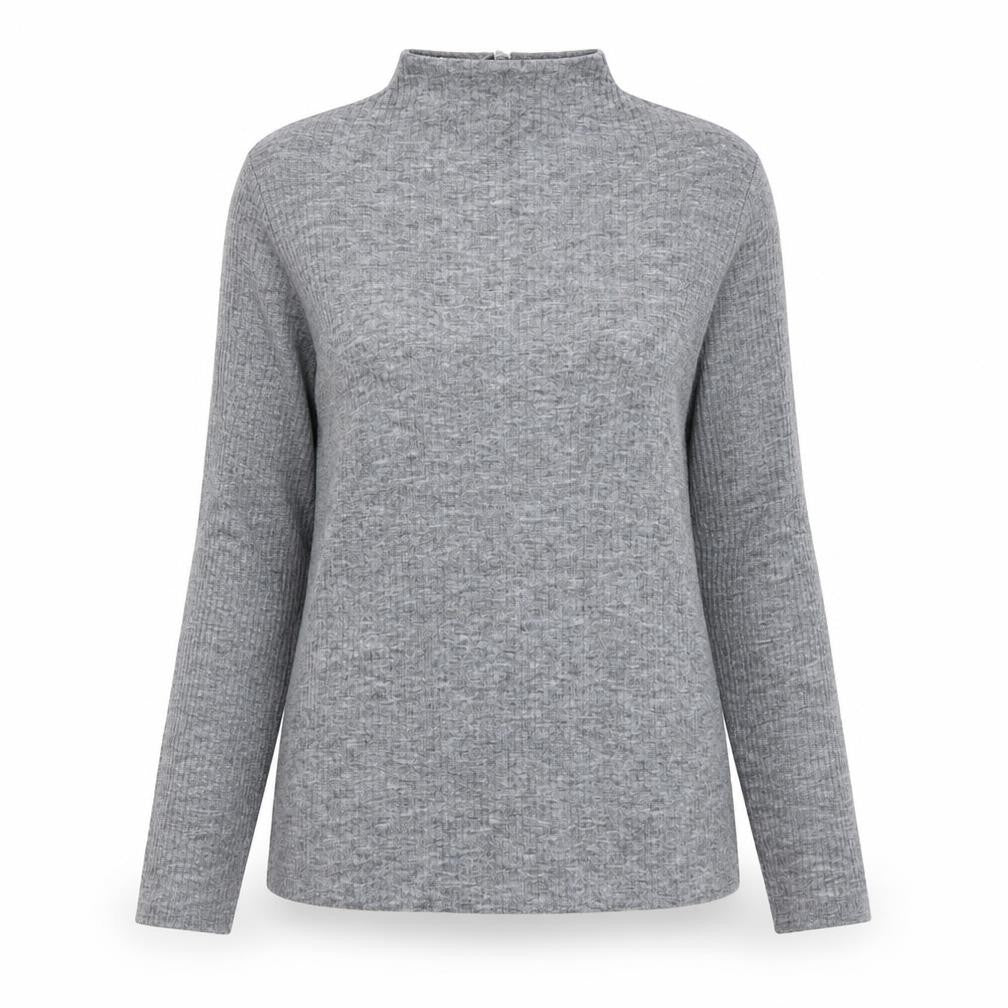 River Island Womens Grey Crew Neck Polyester Pullover Jumper Size 10