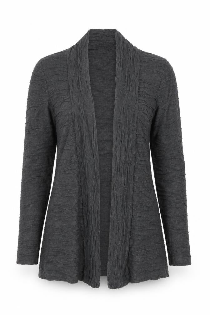 Phase Eight Womens Grey V-Neck Polyester Cardigan Jumper Size S