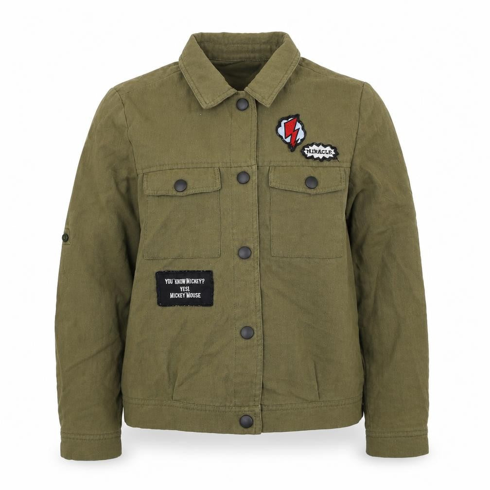 SANFU Womens Green Jacket Size M Button