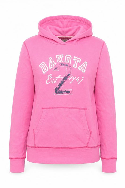 H&M Womens Pink Cotton Pullover Hoodie Size M Pullover - Dakota