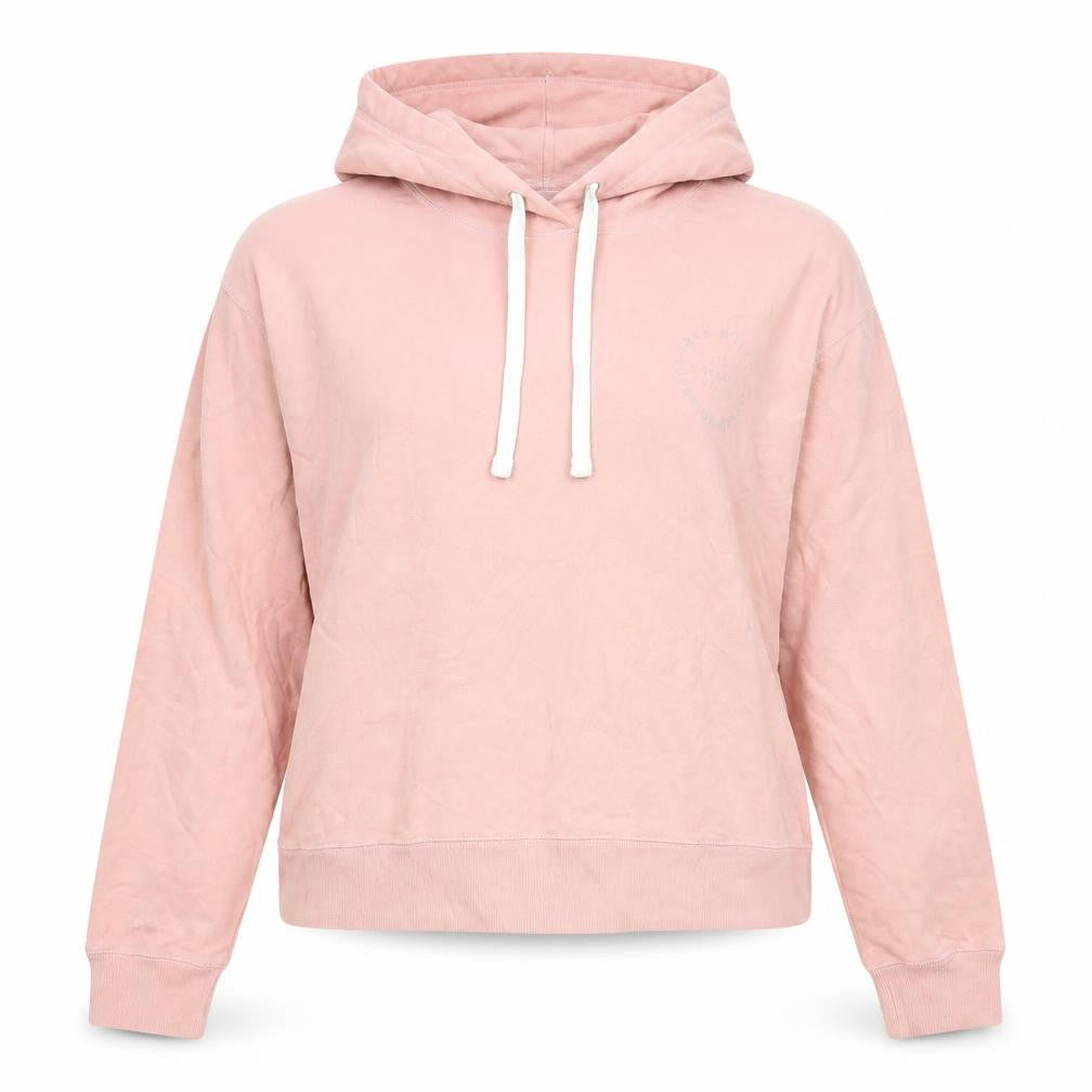 Jack Wills Womens Pink Cotton Pullover Hoodie Size 12 Pullover