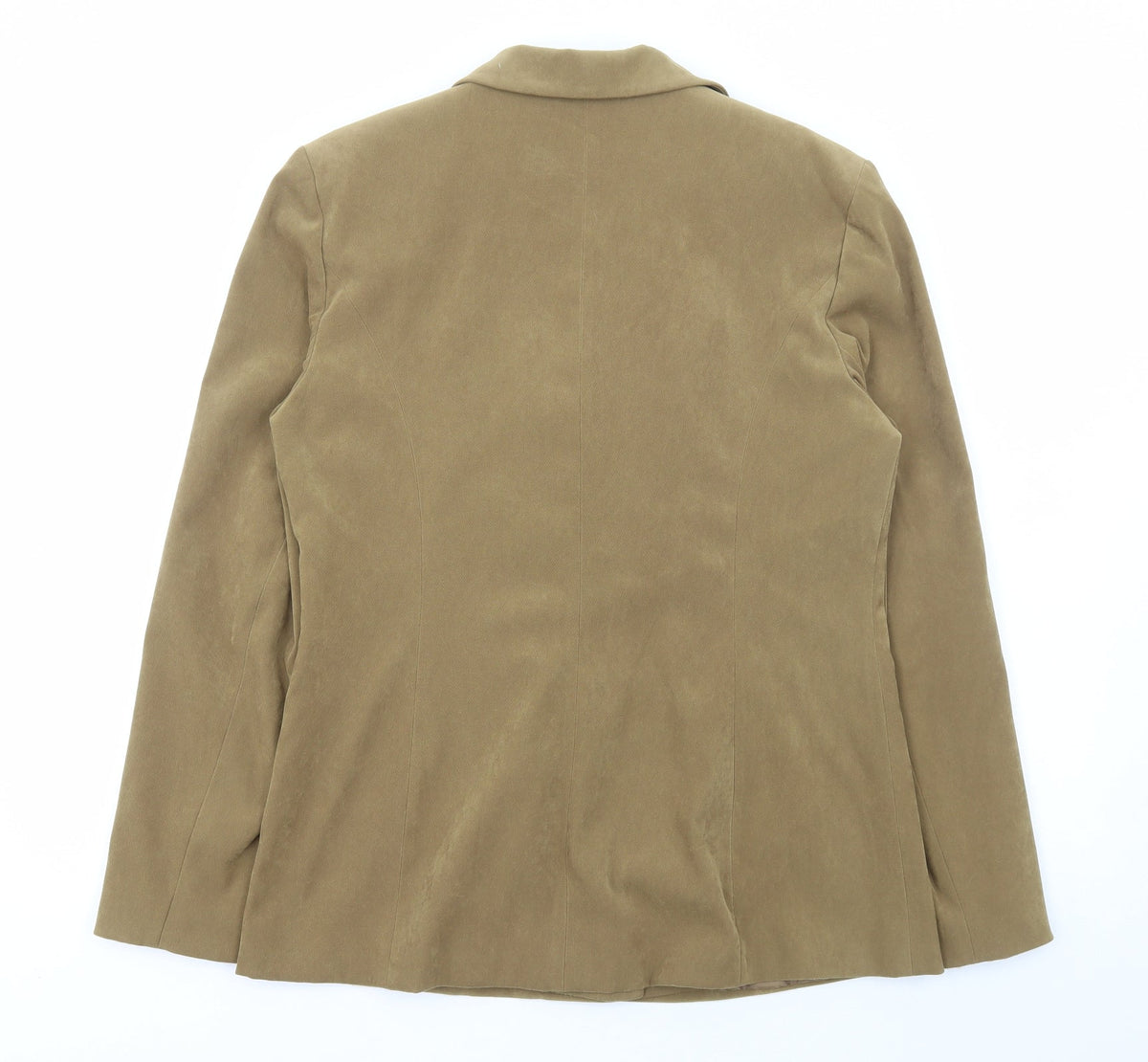 Etam Womens Green Jacket Blazer Size 14 Button