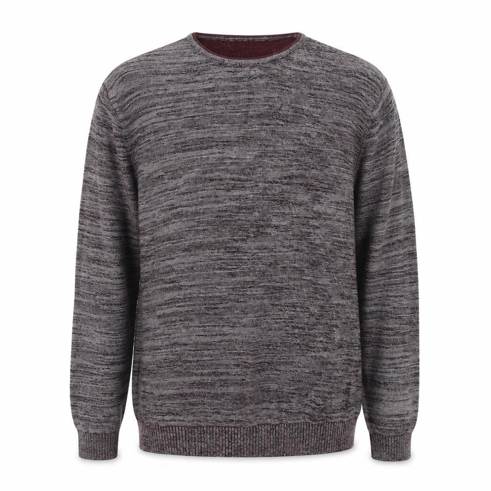 Matalan Mens Grey Round Neck Cotton Pullover Jumper Size M