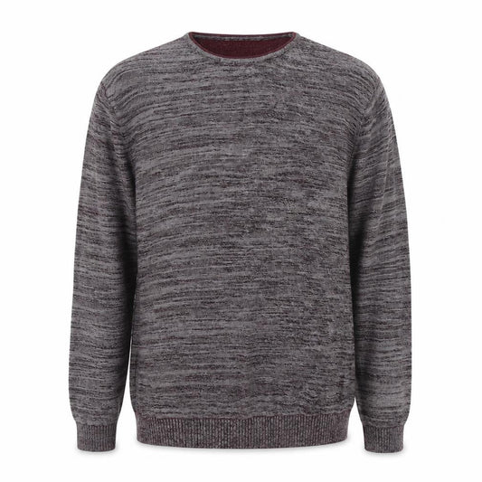 Matalan Mens Grey Round Neck Cotton Pullover Jumper Size M