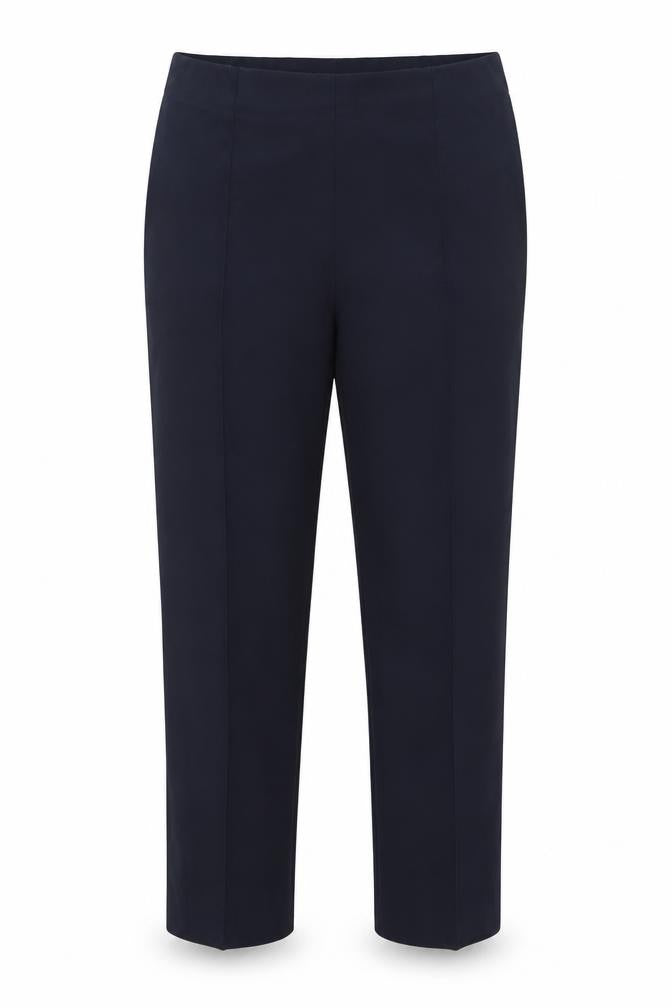 Autonomy Mens Blue Polyester Trousers Size 16 L28 in Regular Drawstring