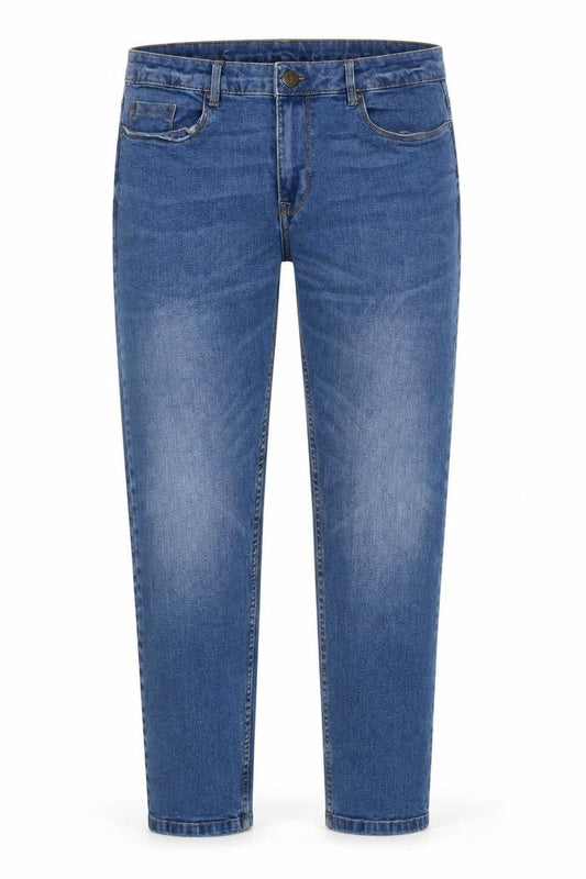 365 Womens Blue Cotton Skinny Jeans Size 34 in L26 in Regular Button