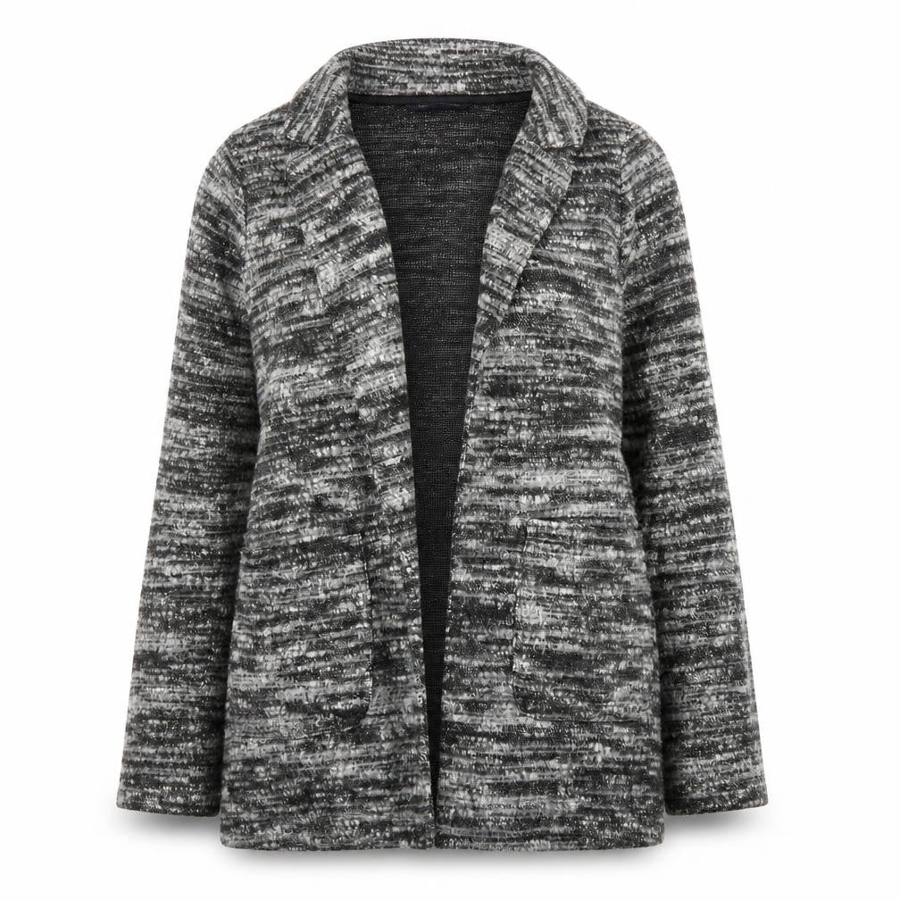 Marks and Spencer Womens Grey Jacket Size 10 Tie