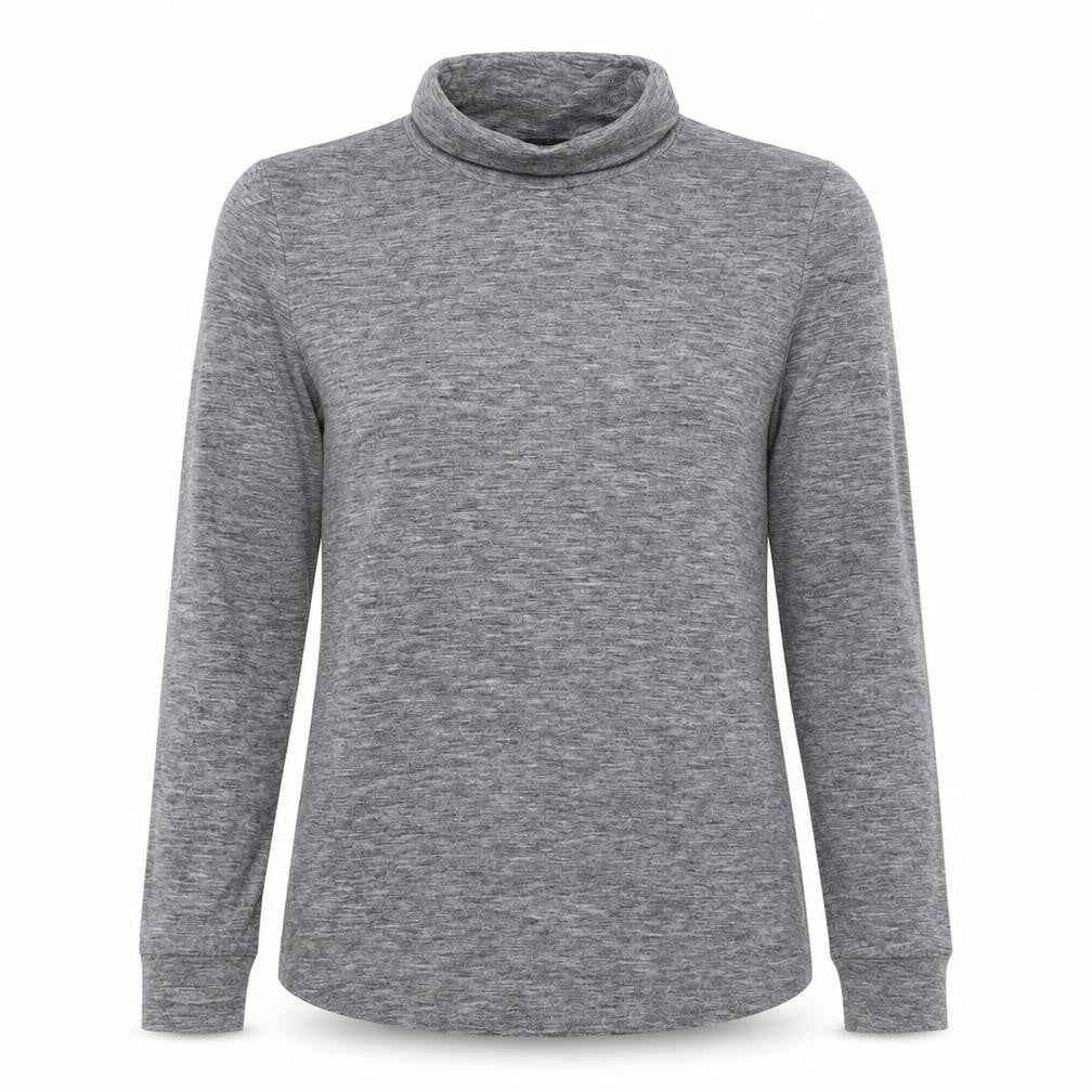 NEXT Womens Grey Roll Neck Polyester Pullover Jumper Size 6