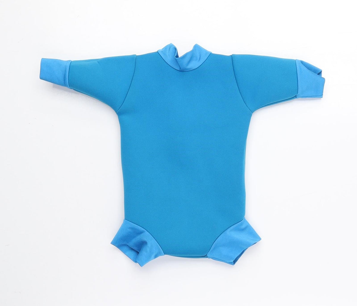 Twobarefeet Boys Blue Polyester Leotard One-Piece One Size Zip - Wetsuit