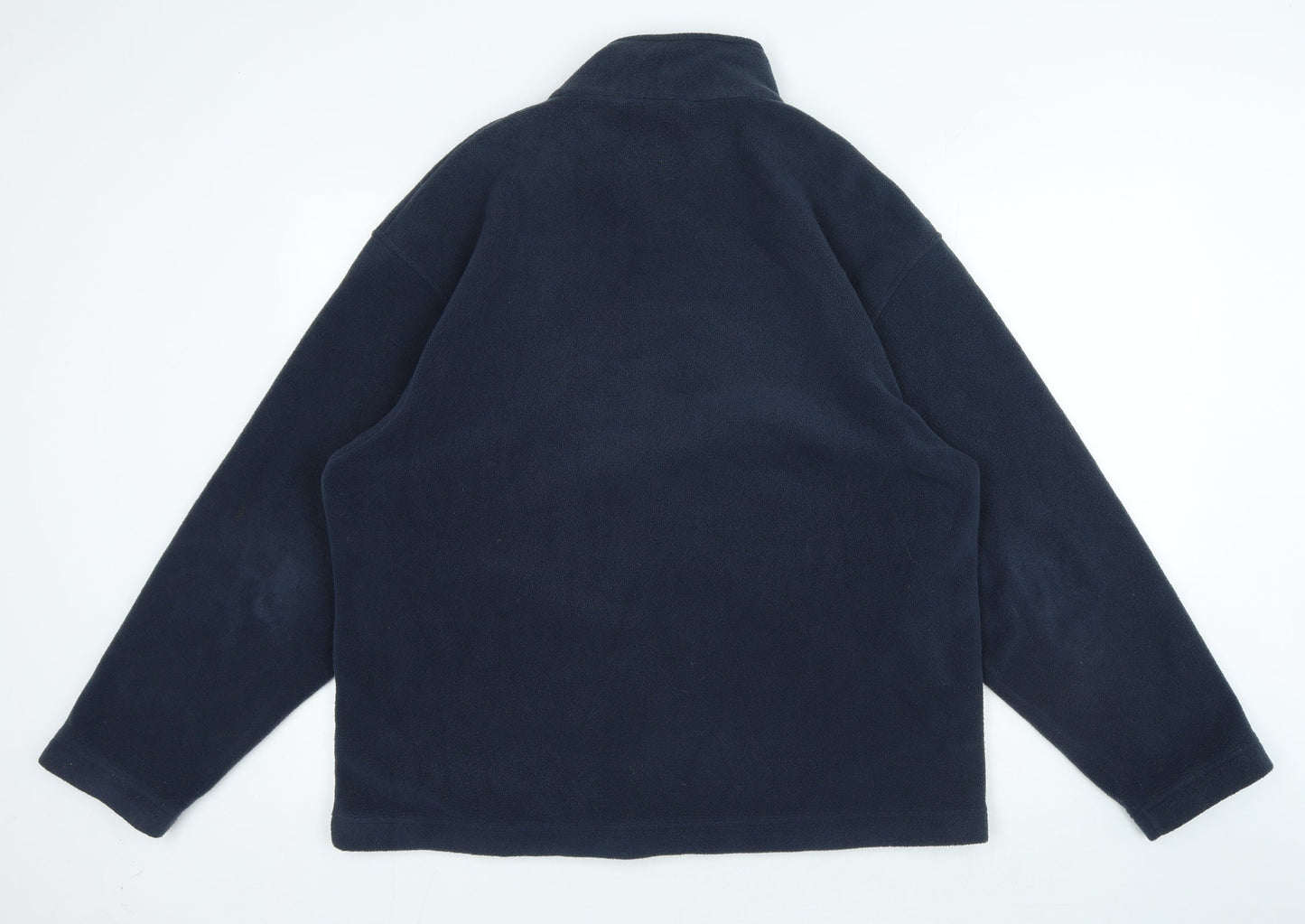 Essentials Mens Blue Jacket Size L Zip