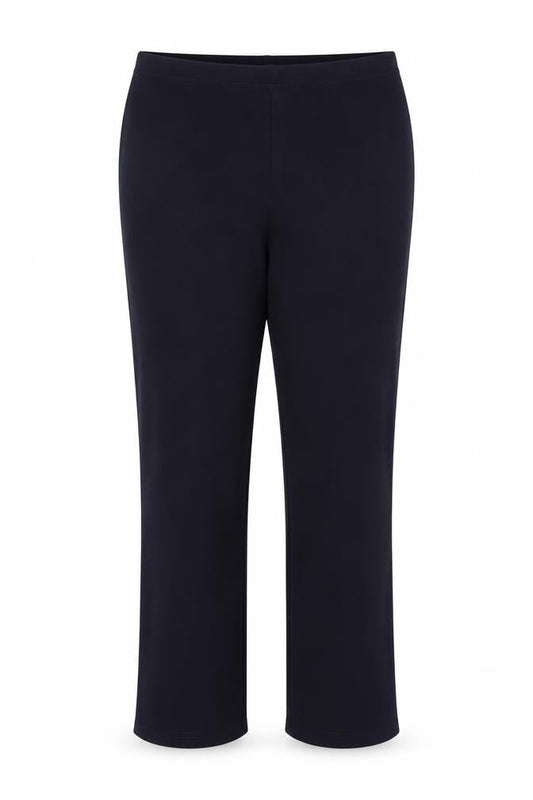 Pinns Womens Blue Polyester Jogger Trousers Size 12 L28 in Regular Drawstring