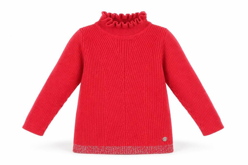 Mothercare Baby Red Cotton Basic T-Shirt Size 3-6 Months High Neck Pullover