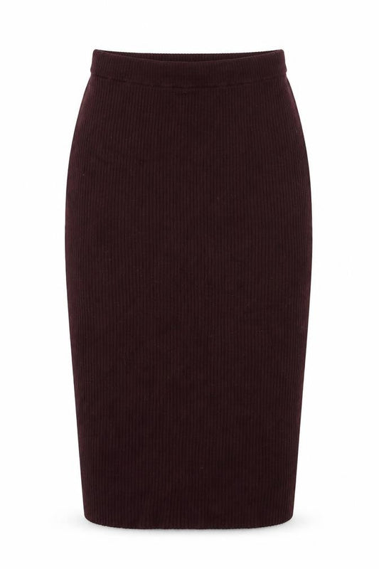 H&M Womens Red Polyester Peasant Skirt Size S