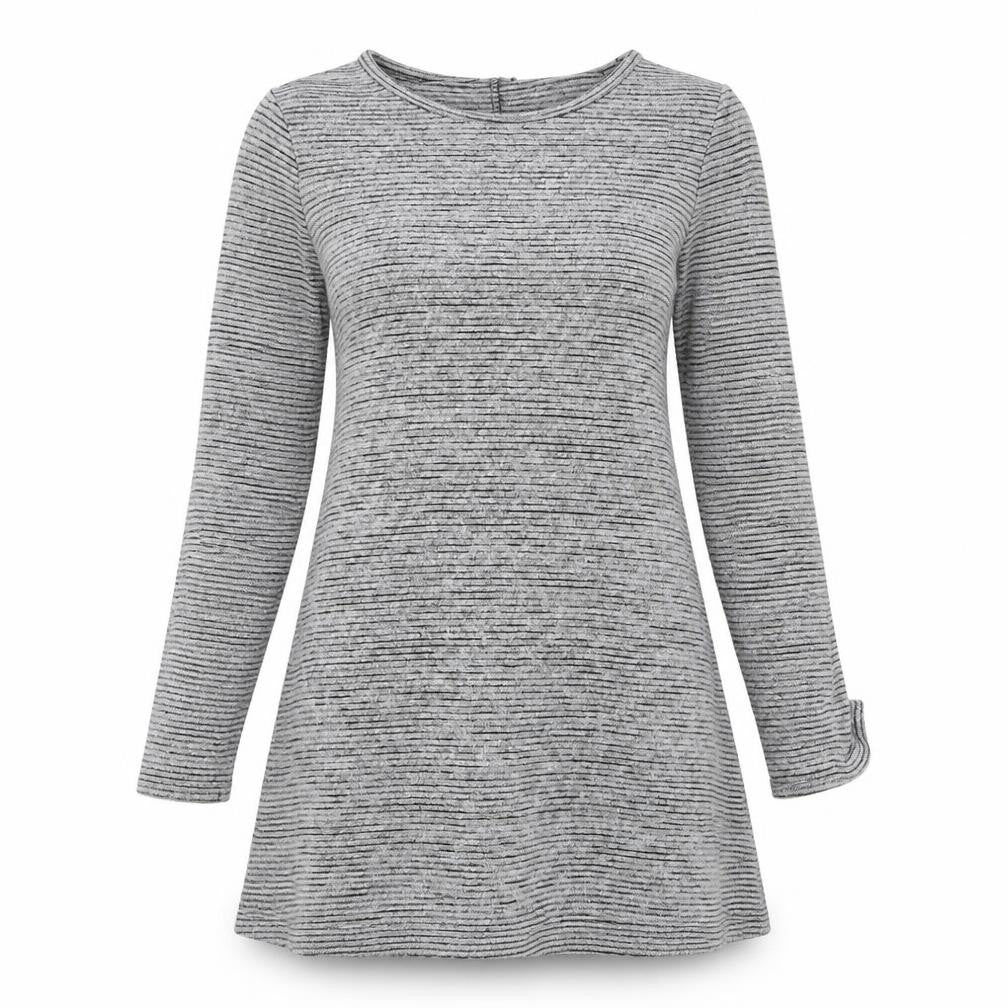 Gap Womens Grey Polyester A-Line Size M Round Neck Pullover